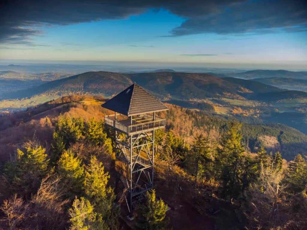 Czy warto wspiąć się na wieżę widokową Mogielicy? Oceniamy to!