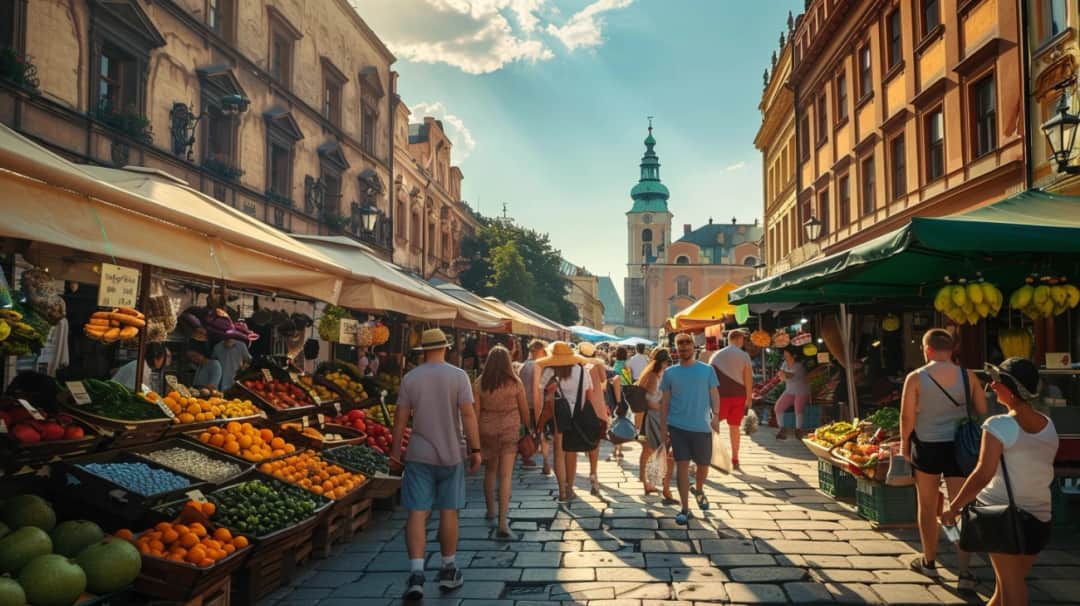 Jedzenie na krakowskim rynku: Gdzie zjeść smacznie?