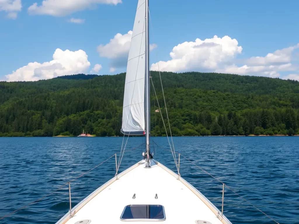 Jezioro Popielewskie - największy raj dla miłośników sportów wodnych