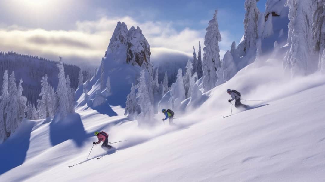 Gęsia Szyja zimą: Atrakcje i szlaki turystyczne