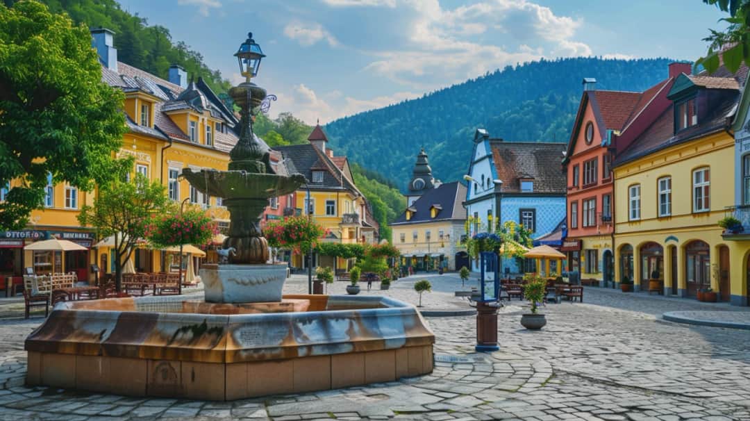 Centrum miasta Krynicy Zdrój: uroki i historie tego miasta